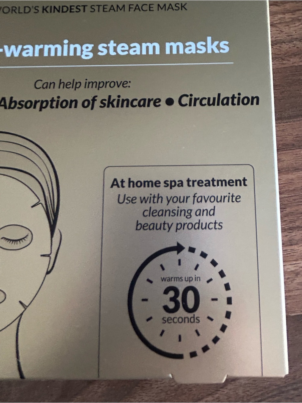 Popmask GlowGetter Self Warming Facial Steam Masks - Picture 2 of 4